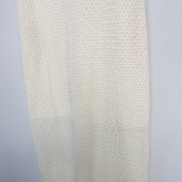 Rag & Bone Carine Texture Knit Maxi Dress Large Ivory - Picture 7 of 11